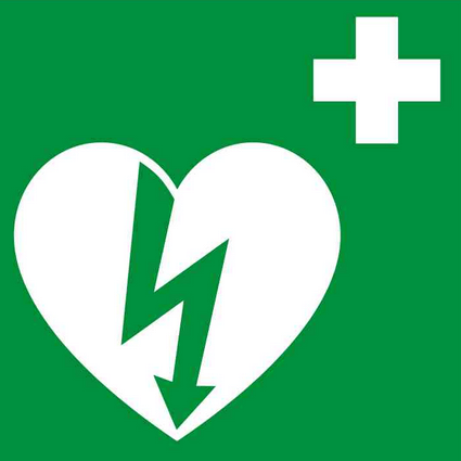 Universal AED Symbol Baltimore, MD